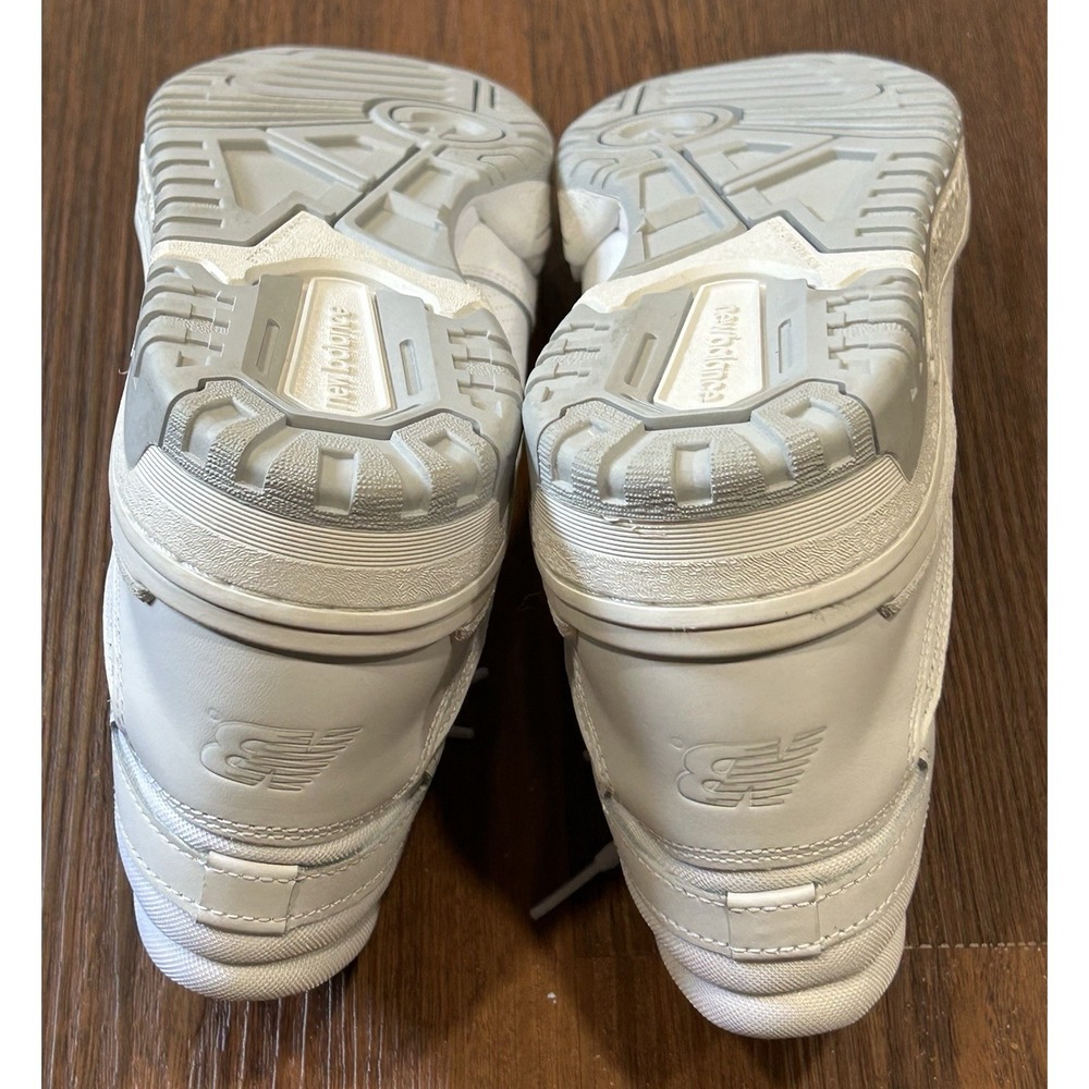 New Balance 650R All White Mens 10.5 High-Top Sneakers Ortholite Insoles New - Picture 10 of 14